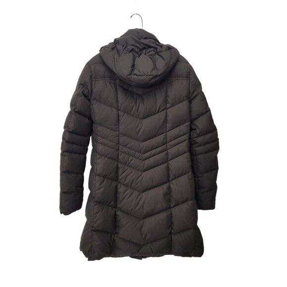 Bogner Fire + Ice Womens Long Puffer Coat Jacket Size M Dark Brown Duck Down Pol - Picture 5 of 6